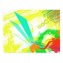 Scenic picture art post cards