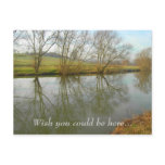 Scenic river postcards