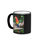 Scenic Scarlet Macaw Coffee Mug