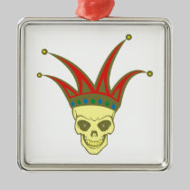 Schädel Totenkopf Narr skull jester ornaments