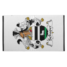 Schaper Family Crest iPad Folio Cases