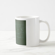 scheme electronic circuit coffee mug
