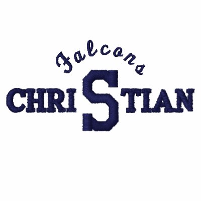 Schenectady Christian Falcons Athletics- Navy Logo Polo Shirt Schenectady Christian Falcons Athletics- Navy Logo Polo Shirt