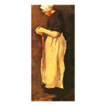 Scheveningen Woman by Vincent van Gogh Full Colour Rack Card