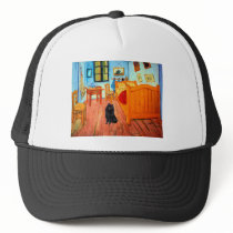 Schipperke 2 - Room at Arles Mesh Hat