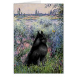 Schipperke 6 - By the Seine Cards