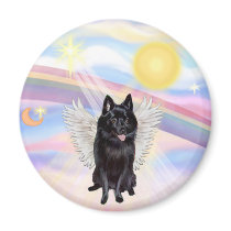 Schipperke Angel Magnets