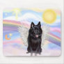 Schipperke Angel Mouse Pads