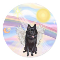 Schipperke Angel Sticker