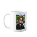 Schipperke lady mugs