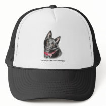 Schipperke Picture Trucker Hats