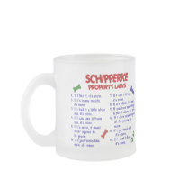 SCHIPPERKE Property Laws 2 Mugs