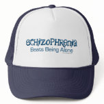 Schizophrenic Humor Mesh Hats