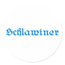 schlawiner rascal Bayern bayrisch bayerisch Runder Sticker