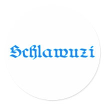 schlawuzi rascal Bayern bayrisch bayerisch Bavaria Runde Sticker