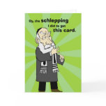 Schlepping Hanukkah Card