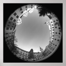 Schloss Hartenfels SW 8mm Rundblick Posterdrucke
