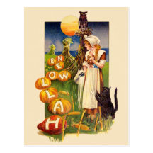 Schmucker: Halloween Field Post Cards