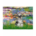 Schnauzer 1 - Lilies 2 t-shirts