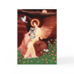 Schnauzer 1N - Seated Angel cards