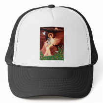 Schnauzer 1N - Seated Angel Mesh Hats