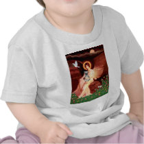 Schnauzer 1N - Seated Angel T-shirts
