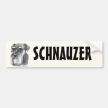 Schnauzer Bumper Stickers