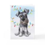 Schnauzer Christmas cards