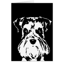 Schnauzer Gifts - Card