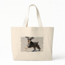 Schnauzer - Jr is a Happy Boy! Tote Bag