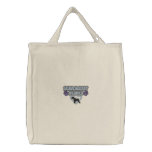 Schnauzer Mama embroidered bags