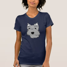 Schnauzer (Pearl) T Shirts
