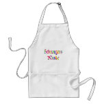 Schnauzers Rule aprons