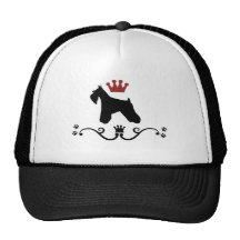Schnauzers Rule Cap Mesh Hat