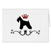 Schnauzers Rule Card