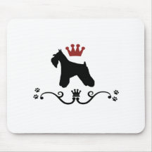 Schnauzers Rule Mousepad
