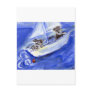 schnauzers sailboat post cards