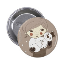 schnee anstecknadelbutton