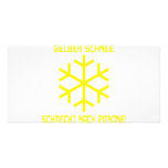 schnee icon picture card