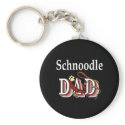 schnoodle dad Keychain