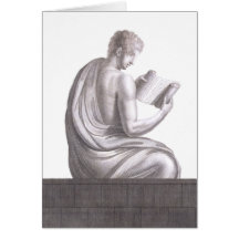 Scholar from Pompei - Greeting Card