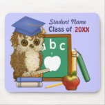 Scholar Owl Graduation -  Customise mousepads