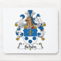 Schon Family Crest mousepads