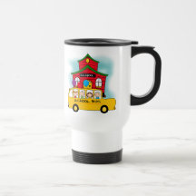School and School Bus T-shirts and Gifts Mugs