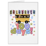 School Bus 100 Days Tshirts and Gifts Cards