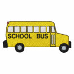 School Bus Embroidered Shirt