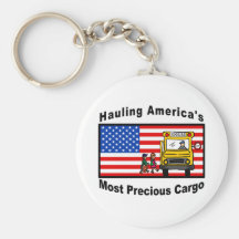 School Bus Key Chain - Customised
