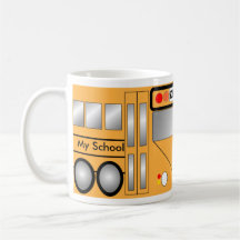 School bus mugs