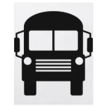 school bus sign flyers