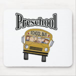 School Bus with Kids Preschool Mouse Mat